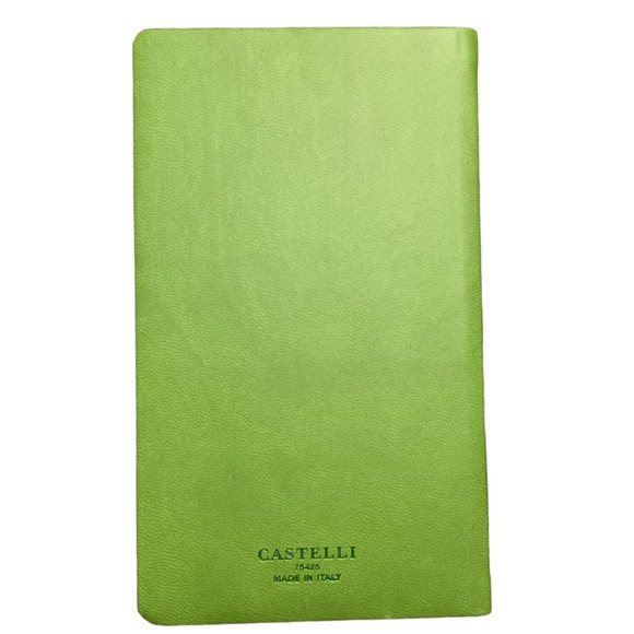 Castelli Notebooks and Diaries Green Home Ready Lined Journal Green Mini - Picture 2 of 2